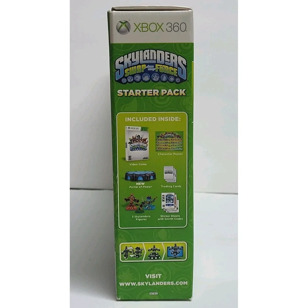 Skylanders Swap Force Starter Pack (Xbox 360,2013) Brand New Sealed Toy Game